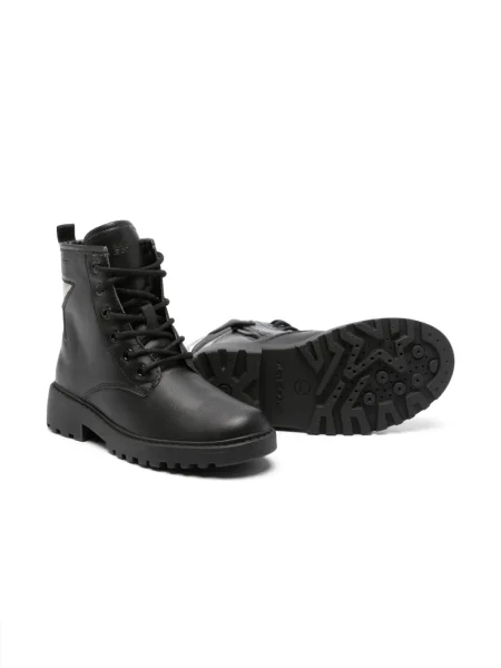 Buty do kostki dziecięce Geox czarne
