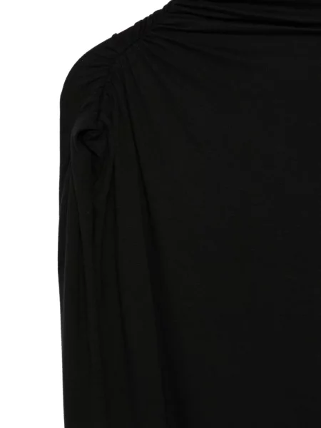 Rochie mini Gimaguas cu volane negru