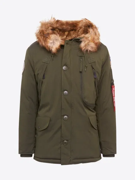 Alpha Industries geacă Polar Jacket bărbați de iarnă verde