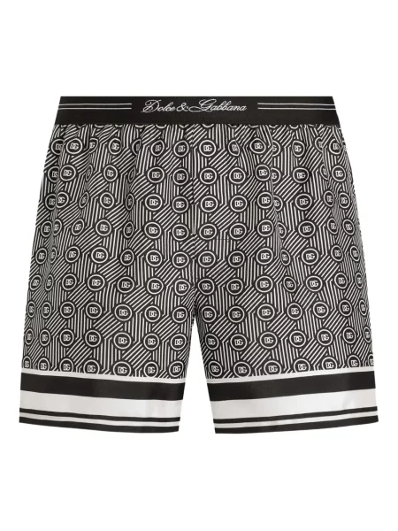 Boxeri Dolce & Gabbana din jacard negru