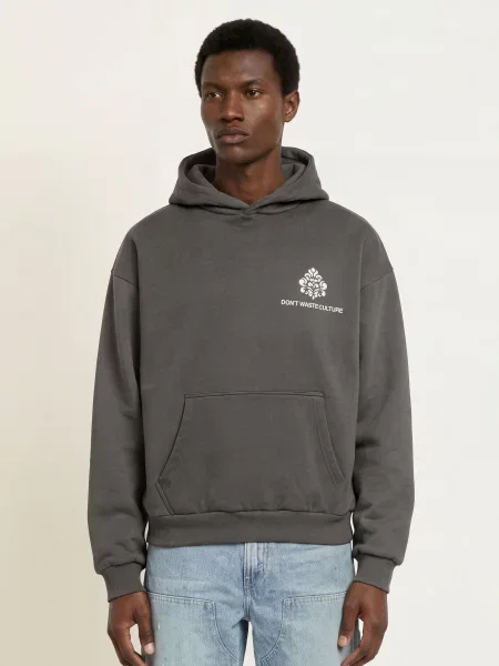 Don't Waste Culture Bluza Z Kapturem Puro grau