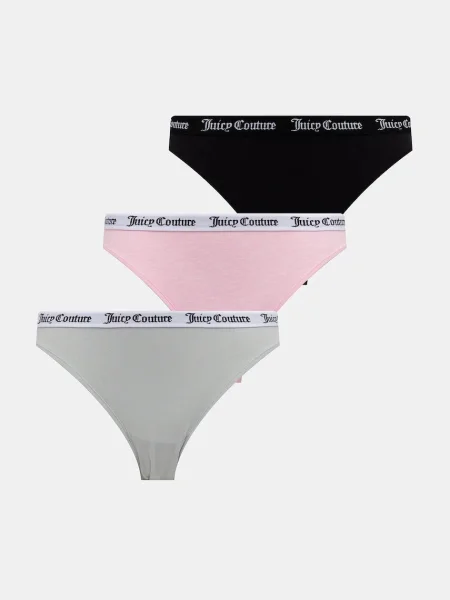 Бикини Juicy Couture DIDDY BRIEF 3 броя бяло