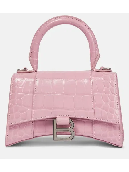 Torbica Balenciaga Hourglass roza