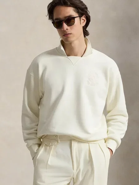 Polo Ralph Lauren mikina pánska Wimbledon béžová