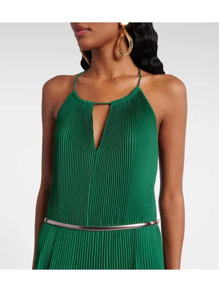 Rochie maxi Max Mara eleganta verde