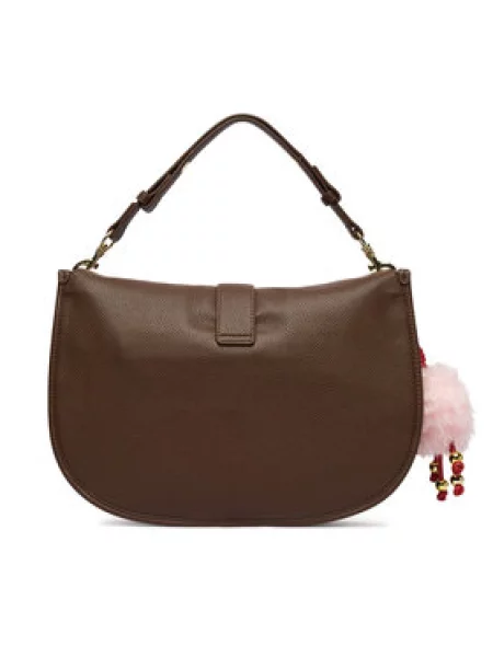 Kabelka LOVE MOSCHINO hnedá