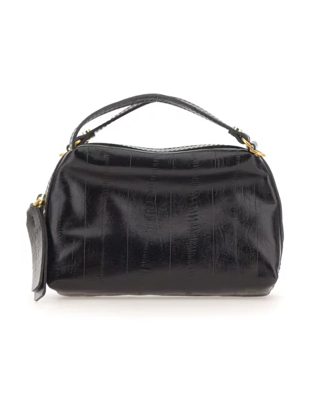 Torebka crossbody Gianni Chiarini skórzana czarna