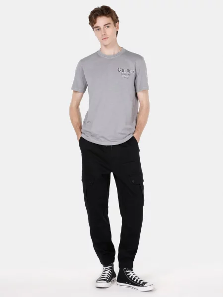 Футболки і поло Colin’s комбінований верх сірий