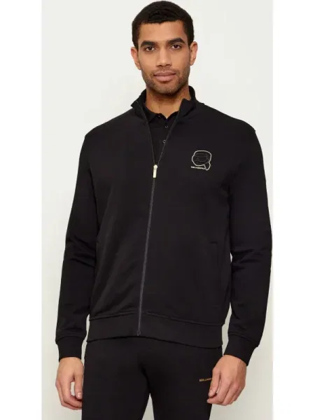 Karl Lagerfeld Tréning dzseki világos sárga fekete