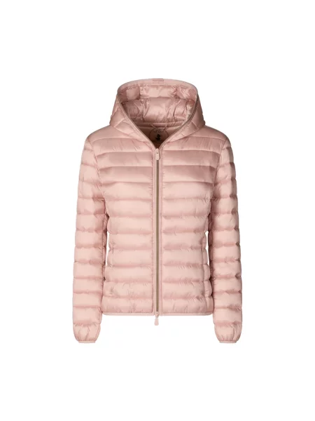 Kurtka puchowa Save The Duck różowa