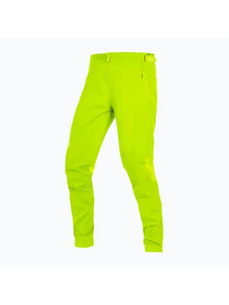 Pantaloni de ciclism Endura Burner Lite lime pentru bărbați verde