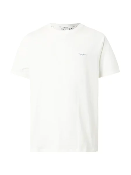 Pepe Jeans Tricou CONTRAST CONNOR' alb