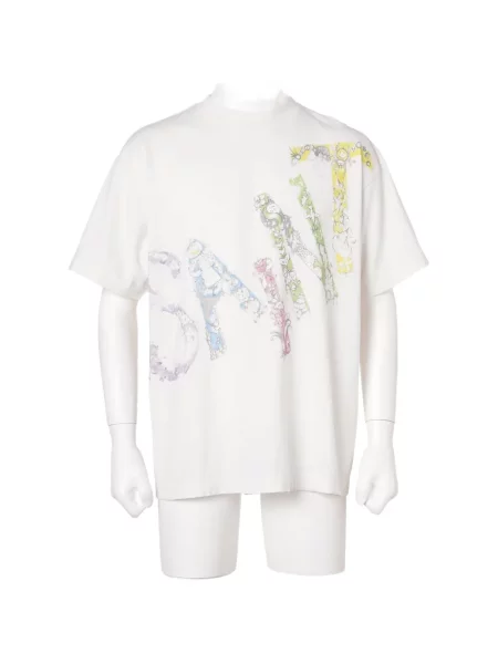 Tricou Saint Mxxxxxx cu imagine alb