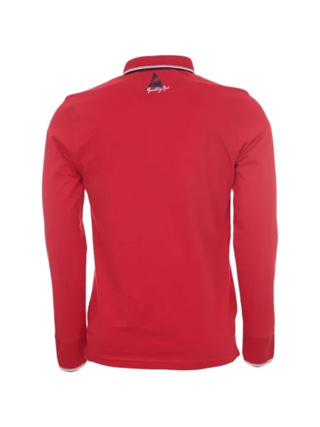 Tricou polo copii Vent Du Cap roșu