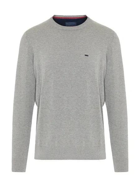 Funky Buddha Pulover bleumarin / amestecat gri