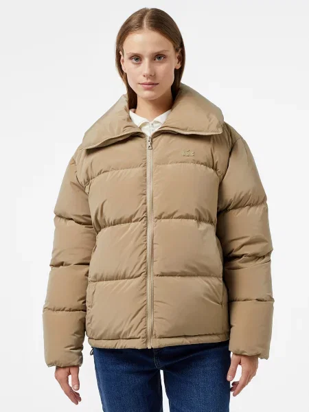 Демісезонна куртка Lacoste бежевий