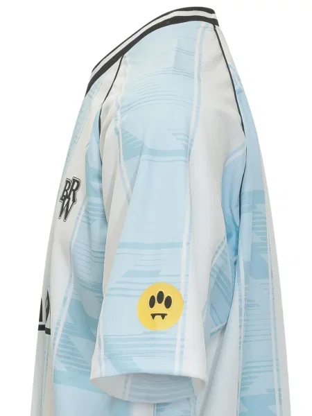 Pruhované tričko Barrow modré