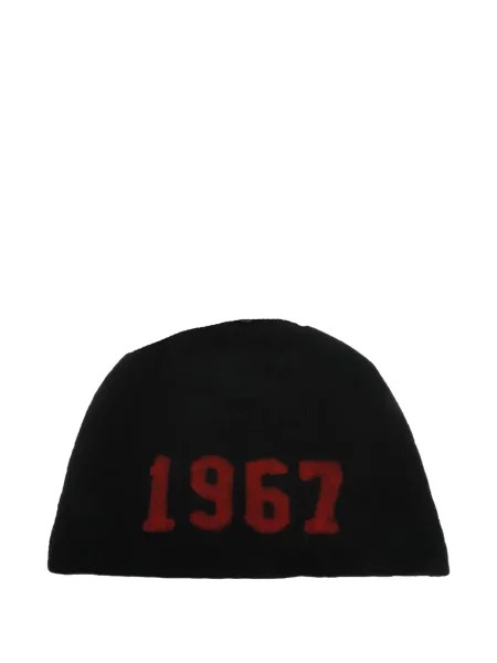 Plstěný čepice Polo Ralph Lauren s autogramem černý