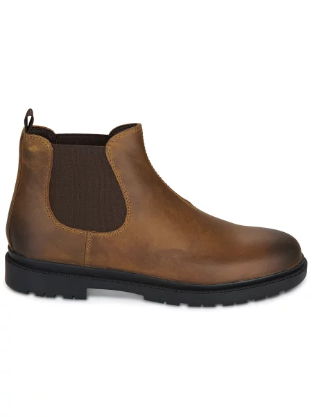Pantofi Geox din piele maro