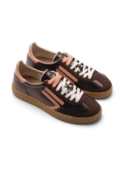 Sneakersy Puraai brązowe
