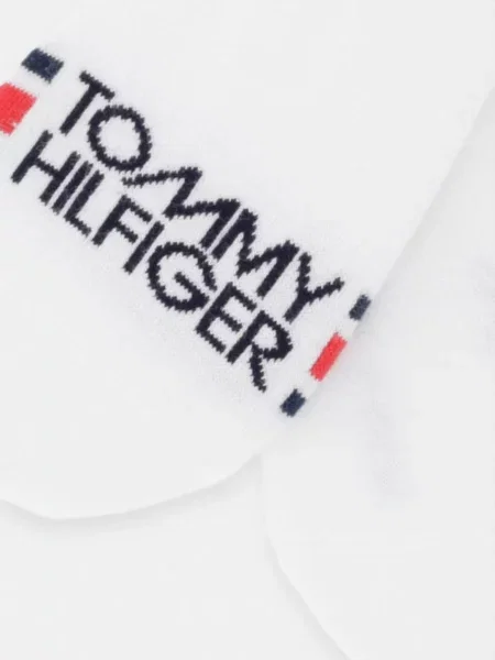 Tommy Hilfiger kotníkové ponožky bílé
