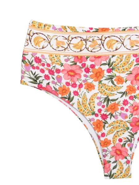 Gėlėtas juosmuo bikinis Farm Rio balta