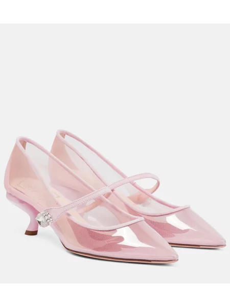 Pantofi cu toc Roger Vivier roz
