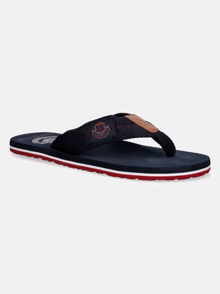 Tommy Hilfiger japonke PATCH HILFIGER BEACH SANDAL modra