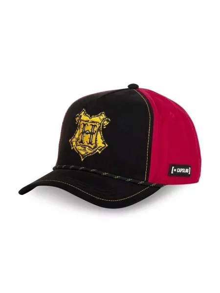 Kšiltovka Capslab x Harry Potter s aplikací černá