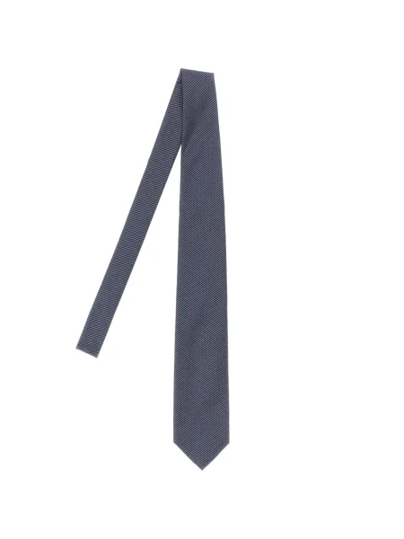 Cravată Tom Ford din jacard albastru