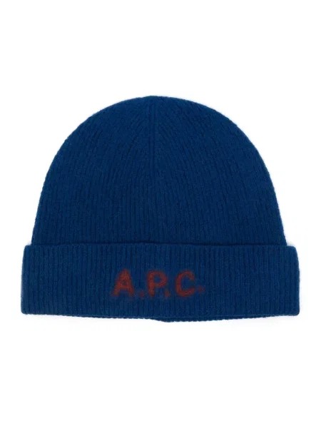 Czapka A.p.c. niebieska