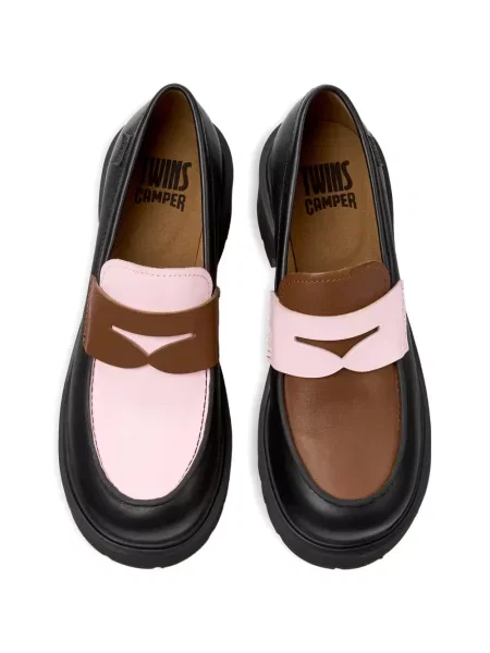 Pantofi loafer Camper din piele negru