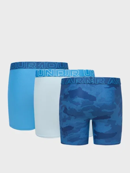 Боксеры Under Armour с принтом с сеткой синие