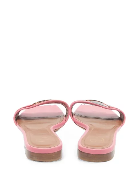 Sandale Malone Souliers fără toc cu cataramă roz