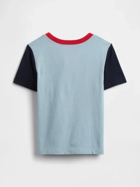Tricou copii Gap gri