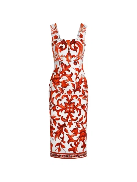 Rochie Dolce & Gabbana cu imagine alb