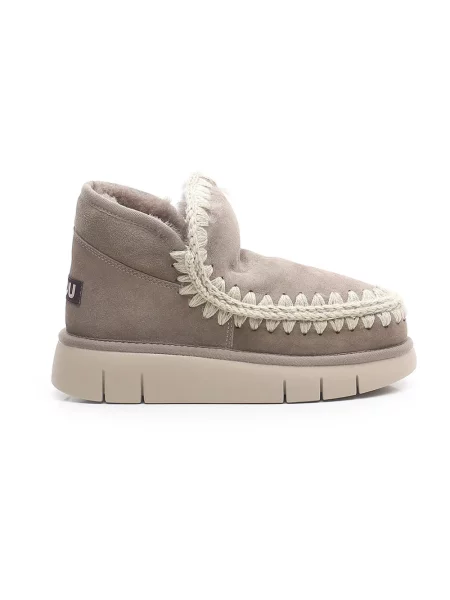Mou Śniegowce Eskimo Bounce Sneaker Brązowy szare