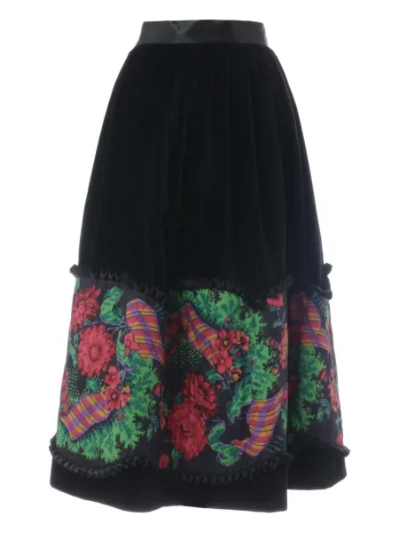 Fustă midi Souleiado negru
