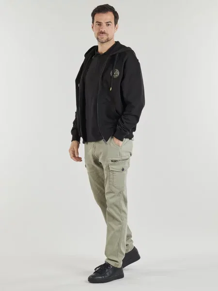Geacă de blugi Versace Jeans Couture negru
