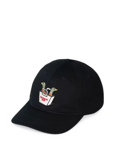 Шапка с козирки Carhartt Wip кепър черно