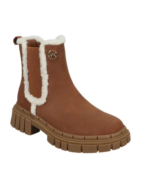 Polokozačky MICHAEL Michael Kors bílé