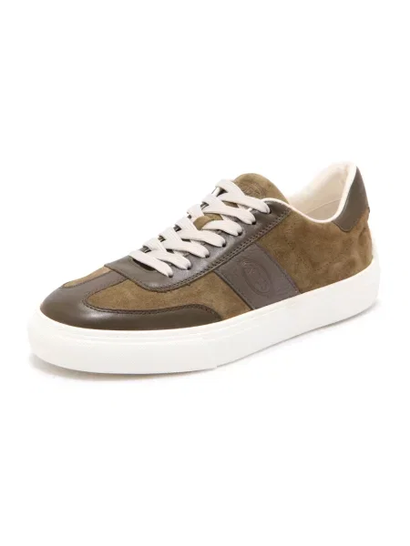 Sneakersy Tod's zamszowe casual zielone