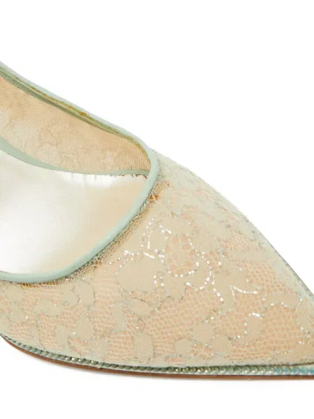 Полуотворени обувки René Caovilla с дантела