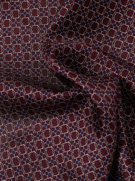 Шелковый платок Eton бордовый