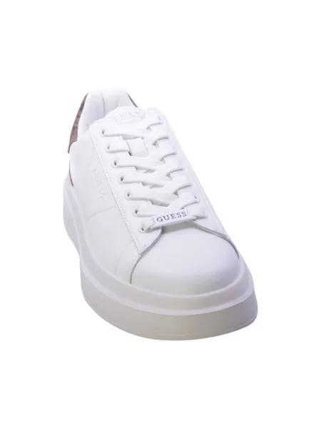 Sneakerși Guess alb