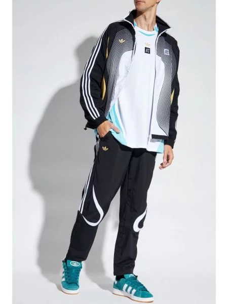 Perdirbtas marškinėliai Adidas geltona