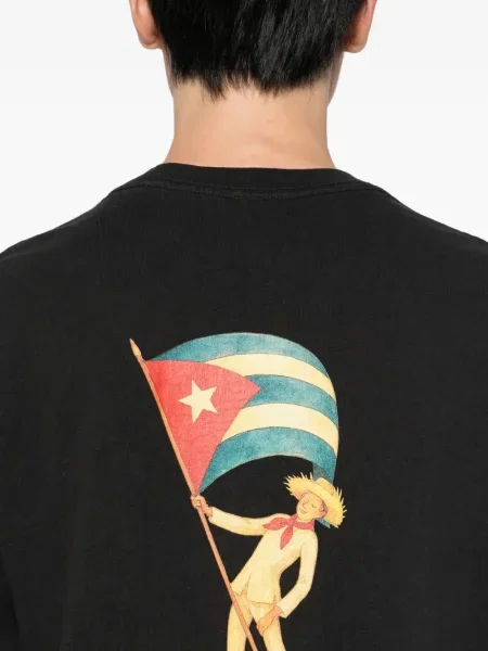 Tricou Melt cu imagine negru