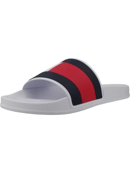 Tommy Hilfiger Klapki Core Hilfiger Flag Pool Slide biały