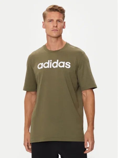 Póló Adidas autogrammal zöld