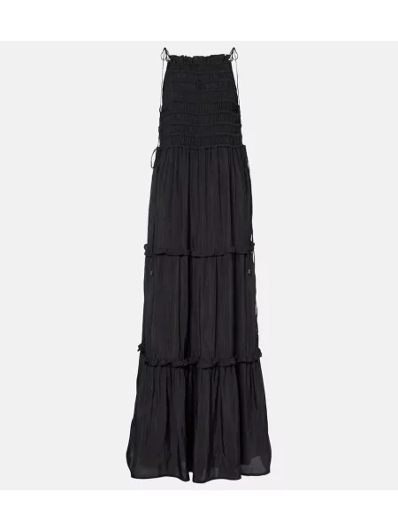 Rochie maxi Ganni de costum negru